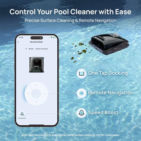 937dbd9c1849426ab5607243b1a02226 Beatbot AquaSense 2 Pro Cordless Pool Vacuum Robot, Unmatched 5-in-1 Cleaning, Surface Parking, Skims Water Surface with APP Control, Water Clarification, for Pools up to 3,875 Sq.ft �� Emerald Green