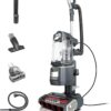 Rotator Pet Pro Lift-Away ADV Upright Vacuum with HEPA Filter, DuoClean PowerFins HairPro and Odor Neutralizer Technology, Pet Hair Pickup, For Carpets & Hardfloors, Dark Grey, LA555