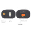 4 in 1 Car Jump Starter with 150PSI Air Compressor 1000A Battery (Up to 5.0L Gases Engines) 7500mAh Power Bank with