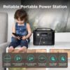 EcoFlow RIVER Pro Portable Power Station 720Wh Capacity,Solar Generator,600W AC Output for Outdoor Camping,Home Backup,Emergency,RV,off-Grid