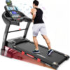4.5HP Foldable Treadmill, 15 Auto Incline Levels, 10MPH Speed, 300LB Capacity, Home Exercise Machine
