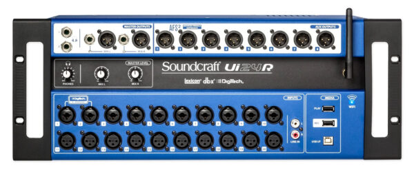 Soundcraft Ui24R 24 Input Digital Mixer w/Wifi+App Control Ui 24R+DBX Crossover