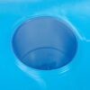 56299EP 145 x 125 x 20 Inch Splash N Chill Inflatable Lake and Pool Relaxation Island Lounger Seat for up to 7 Adults, Blue and White