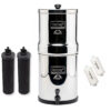 Royal Berkey Gravity-Fed Water Filter with 2 Black Berkey Elements and 2 PF-2 Fluoride and Arsenic Reduction Elements