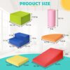 Set of 6 Foam Climbing Blocks for Toddlers - Indoor Baby Climbing Toys for Toddlers