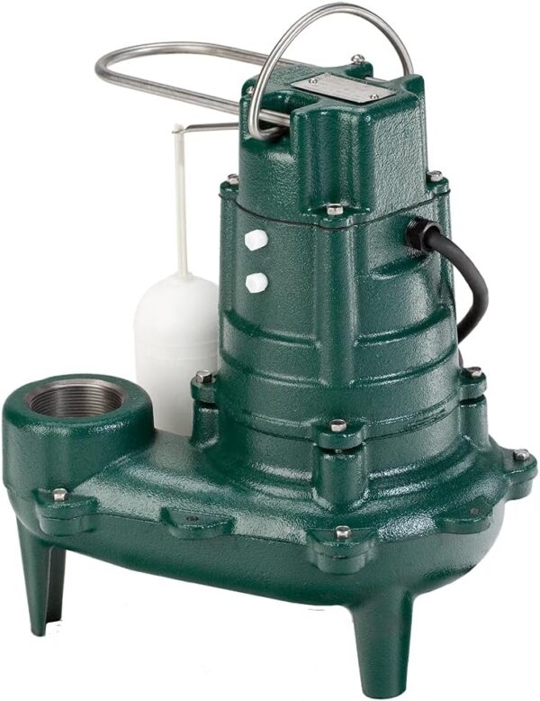 9672d28489b7429086f83ad7c7bdc44b Waste-Mate 267-0001 Sewage Pump, 1/2 HP Automatic – Heavy-Duty Submersible Sewage, Effluent or Dewatering Pump