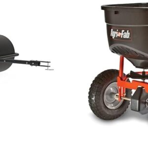 Agri-Fab 45-0604 18" x 48" Tow Behind Poly Lawn Roller 550 lbs Weight with Water, Poly Drum and Steel Frame, with Plug. Designed for Lawn and Garden Tractors