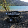 Portable Propane Fire Pit, 21-inch, 58,000 BTU with Fire Pit Cover & Carry Kit, Smokeless Gas Firebowl