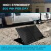 Renogy 100 Watt 12 Volt Monocrystalline Foldable 2Pcs 50W Solar Panel Suitcase with 20A Waterproof Controller