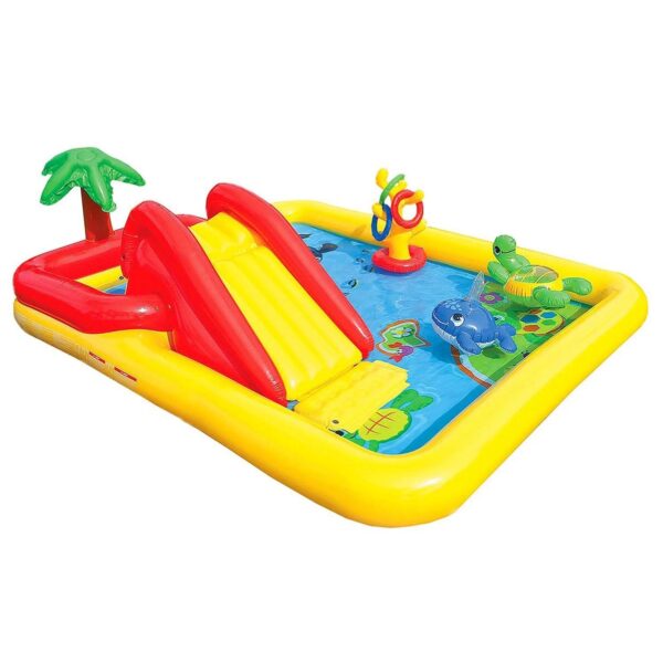 9795473b975e452da3c502a3e7d2fa36 Dinoland Kiddie Inflatable Pool & Inflatable Ocean Backyard Kiddie Pool