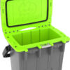 Pelican 20QT Dark Grey/Green ELITE COOLER