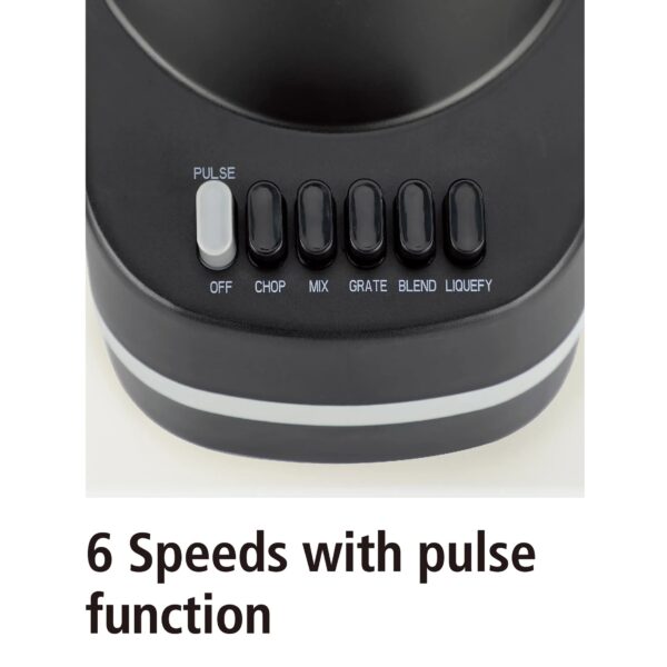 Mainstays 6 Speed Blender with 48 Ounce Jar, 360 Watt, Black, New