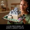 Architecture Landmarks Collection: Castle 21060 Building Set, Build & Display this Collectible Model for Adults, Fun Gift for Lovers of Japan, Famous Japanese Buildings, History and Travel