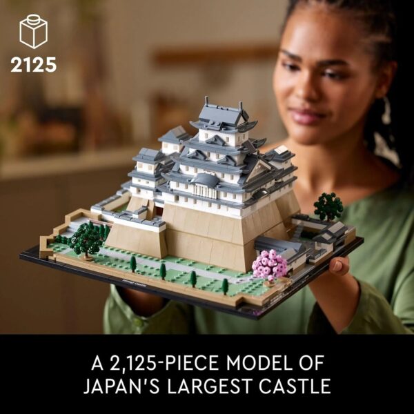988d3d98c0284b9c8a1c83cd7e990521 Architecture Landmarks Collection: Castle 21060 Building Set, Build & Display this Collectible Model for Adults, Fun Gift for Lovers of Japan, Famous Japanese Buildings, History and Travel