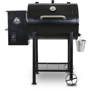 Wood Fired Pellet Grill with Flame Broiler, 700 Sq. In. Cooking Space