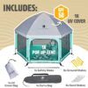 POP 'N GO Premium Indoor and Outdoor Baby Playpen - Play Yard - Sweet Mint
