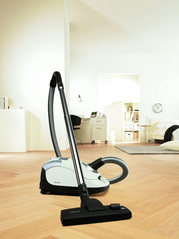 98b51421b8ef4cebaca5ebf105413364 Pure Suction Powerline Canister Vacuum Cleaner, Lotus White