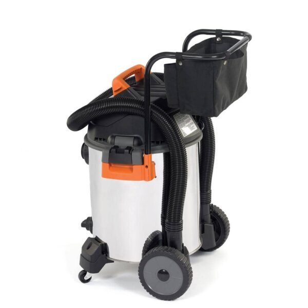 98d728bb8fab409991b0a0e1b9c625cc 16 Gallon 6.5 Peak HP Stainless Steel Wet/Dry Shop Vacuum with Fine Dust Filter, Locking Hose and Accessories WD1956