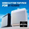 Air Purifiers for Home Up to 1,748ft², True HEPA Filter for Smoke, Allergies, Pet Dander, Odor, Air Quality Monitor, Auto&Eco Mode, Timer, Filter Indicator, 3yr Warranty, 200M, Black