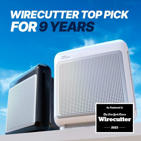 99247727ea2d4c96ad4bb2b9e6f8861d Air Purifiers for Home Up to 1,748ft², True HEPA Filter for Smoke, Allergies, Pet Dander, Odor, Air Quality Monitor, Auto&Eco Mode, Timer, Filter Indicator, 3yr Warranty, 200M, Black