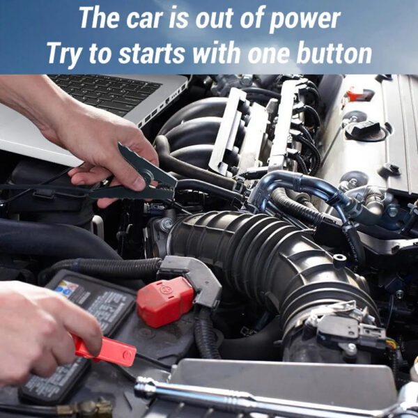 995ff5fb67c64a98ad221f39d12769dd 4 in 1 Car Jump Starter with 150PSI Air Compressor 1000A Battery (Up to 5.0L Gases Engines) 7500mAh Power Bank with