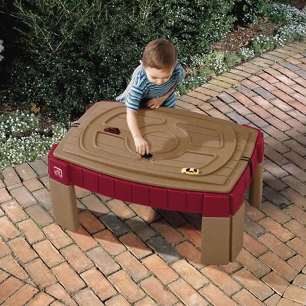 9981b6b8ce5f41a780aec51dea653402 Step2 Naturally Playful Sand Table, Kids Sand Activity Sensory Table, 5 Piece Accessory Kit, Toddler Summer Outdoor Toys, 2+ Years Old