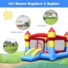 Costway Kid Inflatable Bounce House Castle Moonwalk Playhouse Jumper Slide