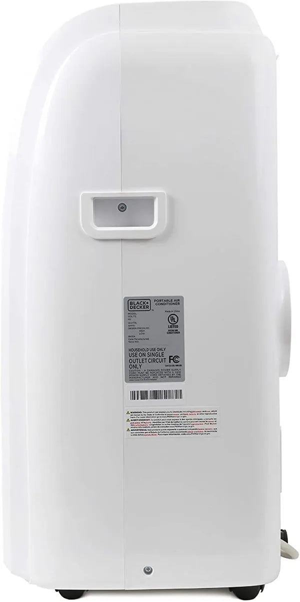 9b23374402f946d6b11960ac6cd643c9 14,000 BTU Portable Air Conditioner with Heat and Remote Control, White