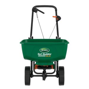 Turf Builder EdgeGuard DLX Broadcast Spreader 15,000 sq. ft.