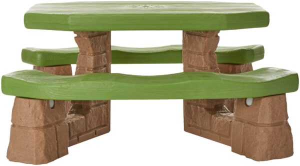 9b9e54b33bae42e49bdead83c033113e Step2 Naturally Playful Picnic Table with Umbrella