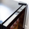 NewAir - 126-Can Beverage Cooler with Glass Door, Adjustable Shelves, 7 Temperature Settings and Lock - Black