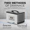 ALORAIR Crawl Space/Basement Dehumidifier 70 Pint Dehumidifier with Drain Hose