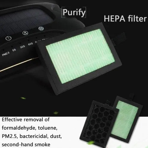 9cf3b22c468c439a85ef201b724896f5 Air Purifier Aroma Diffuser Auto Mist Maker PM 2.5 Eliminator Car Air Purifier with Fresh Air Humidifier USB Air Purifier for Car with HEPA,White