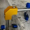 Angle 90 Degree Countertop Seam Setter with 6" Suction Cup for Seam Joining & Leveling/Professional Countertop, granite . Stone, Marble Slab Installation. (2 PACK) (6" seam setter)