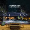 Double Sided Patio Umbrellas - 15ft Solar Lights LED Lighted Outdoor Extra Large Market Table Umbrella with Base Included, Oversized Umbrella for Deck, Pool, Backyard (Beige)