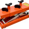 1500LB Air-Operated Motorcycle & ATV Lift Table – 48" Wide with Side Extensions, 2-Year Warranty