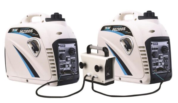 2,300-Watt/1,800-Watt Gasoline Powered Recoil Start Inverter Generator with CARB Compliant 80CC Ducar Engine