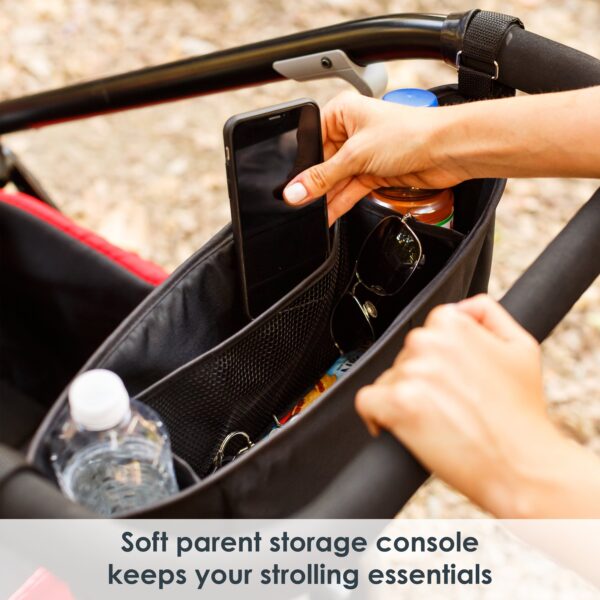 Baby Trend Tour 2-in-1 Stroller Wagon - Mars Red - Red