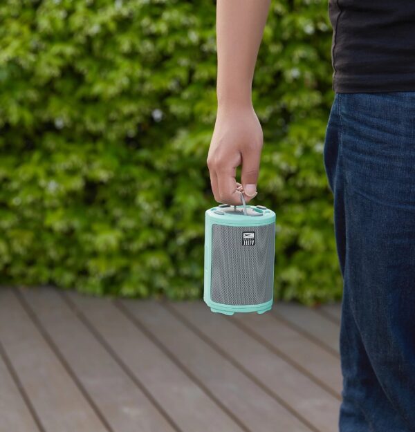 Altec Lansing HydraMotion Everythingproof Portable Wireless Bluetooth Speaker, Mint, IMW1100-MTG