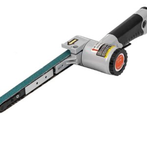 Tezoro 1/2" x 18" Air Belt Sander, Mini Belt Sander with 3 Belts