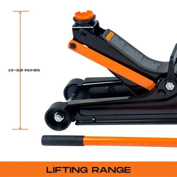 a0daa19d64fc41b2990e0f097800f6c1 2 Ton (4000 lbs) Floor Jack - Car Hydraulic Trolley Lift