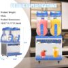Commercial Slushy Machine - 1000W 30L Tanks Slush Maker Machine 304 Stainless Steel Commercial Margarita Machines Efficient Cooling the Ideal Slushie Maker for Bars Cafes Restaurants
