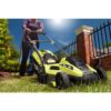 13 in. 11 Amp Corded Electric Walk Behind Push Mower RYAC130-S