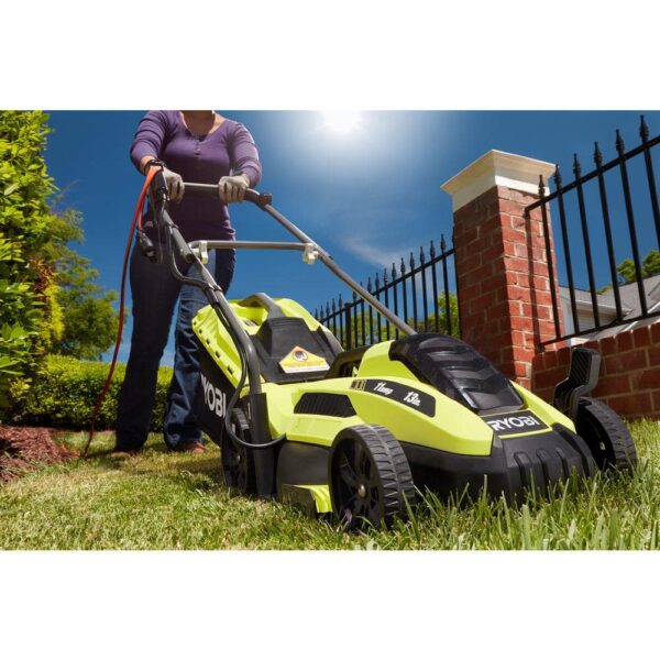13 in. 11 Amp Corded Electric Walk Behind Push Mower RYAC130-S