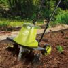 Sun Joe Electric Garden Tiller + Cultivator, 16-inch, 13.5-Amp