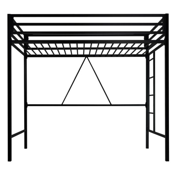 SHA CERLIN Junior Loft Bed Twin Size, Heavy Duty Twin Bed Frame