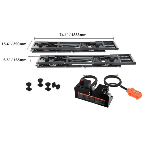 a1ea77cdc5d540c5895d8928ae41368a Portable Car Lift 5000 LBS Automatic Car Lift System Jack for Home Garage