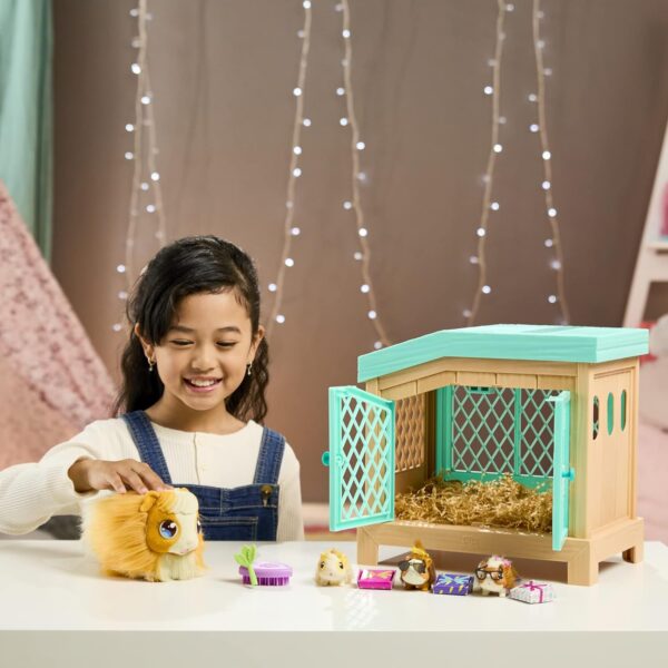 a23da04138da47fa81d2f42093f385bd Soft interactive guinea pig and her cage, 20+ sounds and reactions