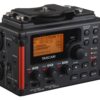 Tascam 4-Channel Linear PCM Audio Portable DSLR Film Recorder/Mixer DR-60DmkII