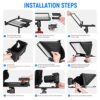 Neewer X12 Aluminum Alloy Teleprompter for iPad Tablet Smartphone DSLR Cameras with Remote Control